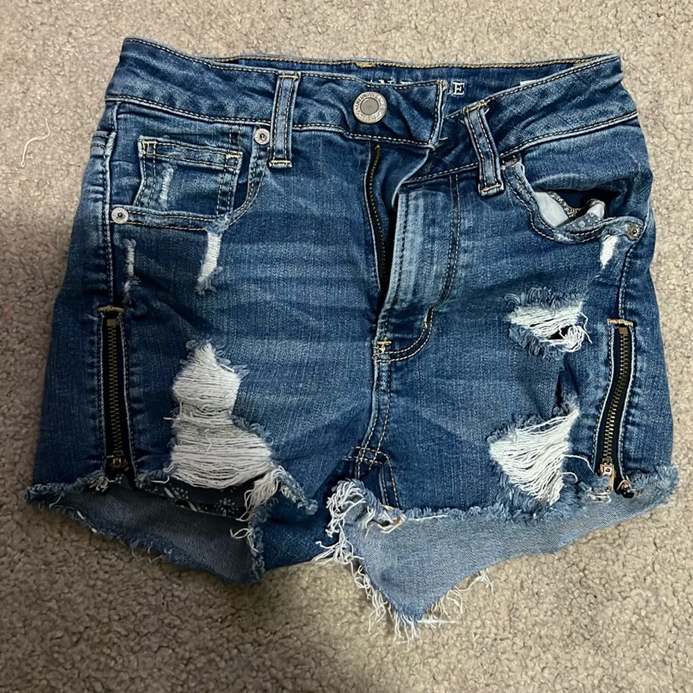 American Eagle super stretch shorts size 00.